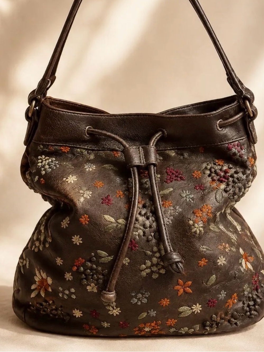 Latico Leathers Meadow Handcrafted Leather Shoulder Bag